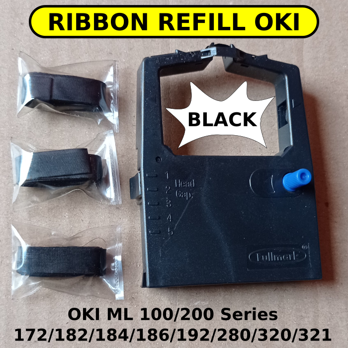 Ribbon Pack Refill OKI ML 100 Series